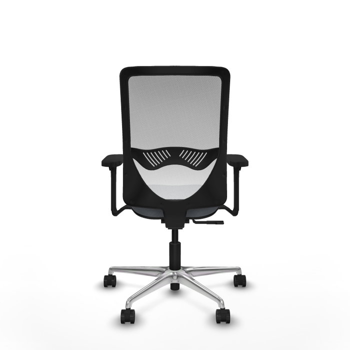 PIQUERAS Y CRESPO Silla de oficina Zulema con mecanismo Sincro, Gris y Blanco PIQUERAS Y CRESPO Silla de oficina Zulema con mecanismo Sincro, Gris y Blanco