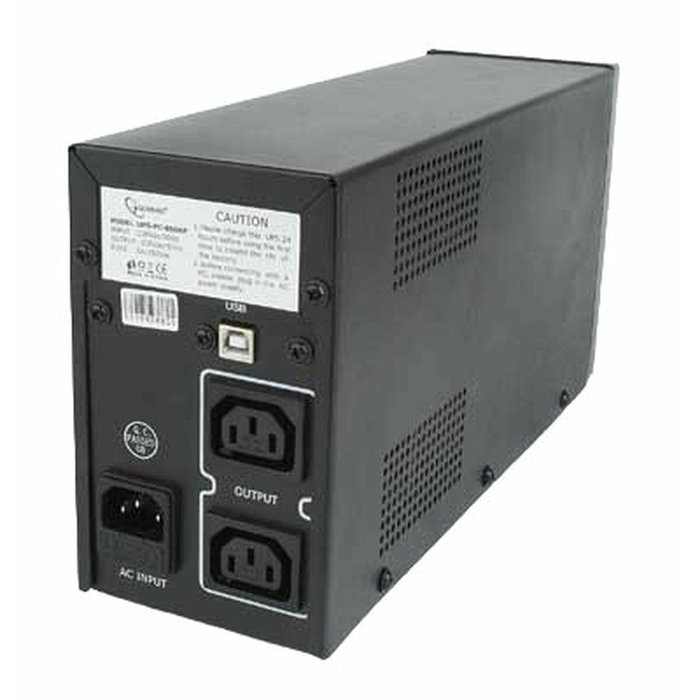 Fuente de alimentaciÓn ininterrumpida (ups) gembird ups-pc-850ap line-interactive 850 va 520 w 4 toma (s) de ca
