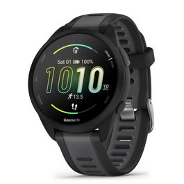 Garmin Forerunner 165 Smartwatch 43 mm Negro con Pantalla AMOLED, GPS, Monitor de Frecuencia Cardíaca y Resistente al Agua 5 ATM
