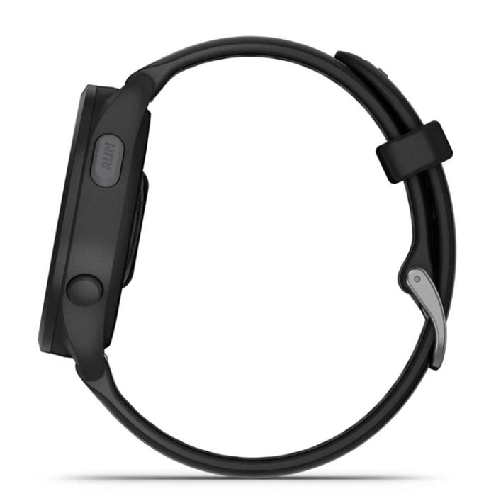 Garmin Forerunner 165 Smartwatch 43 mm Negro con Pantalla AMOLED, GPS, Monitor de Frecuencia Cardíaca y Resistente al Agua 5 ATM