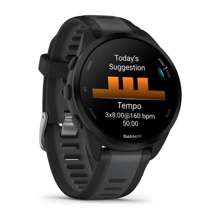 Garmin Forerunner 165 Negro/Gris 43mm Garmin Forerunner 165 Negro/Gris 43mm