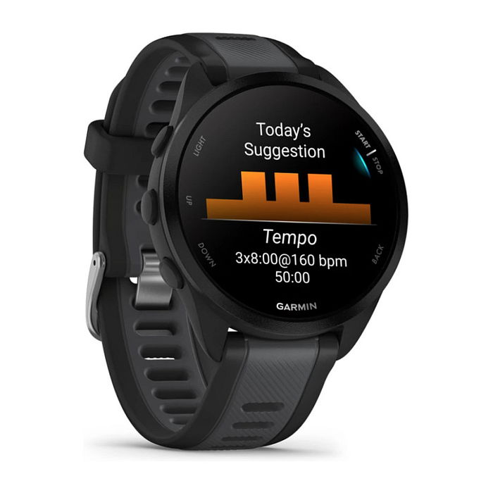 Garmin Forerunner 165 BL Smartwatch deportivo - Negro (010-02863-20) - Reloj para running con GPS