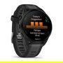 Garmin Forerunner 165 BL Smartwatch deportivo - Negro (010-02863-20) - Reloj para running con GPS