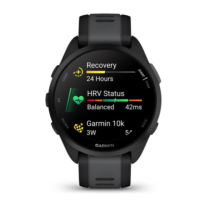 Garmin Forerunner 165 BL Smartwatch deportivo - Negro (010-02863-20) - Reloj para running con GPS