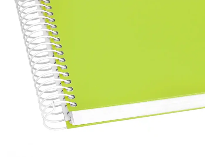 Liderpapel Cuaderno Espiral A4 Micro Crafty Verde 120 Hojas 90g Cuadro 5mm