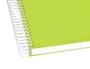 Liderpapel Cuaderno Espiral A4 Micro Crafty Verde 120 Hojas 90g Cuadro 5mm