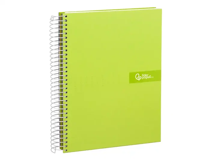 Liderpapel Cuaderno Espiral A4 Micro Crafty Verde 120 Hojas 90g Cuadro 5mm