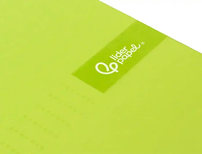 Liderpapel Cuaderno Espiral A4 Micro Crafty Verde 120 Hojas 90g Cuadro 5mm