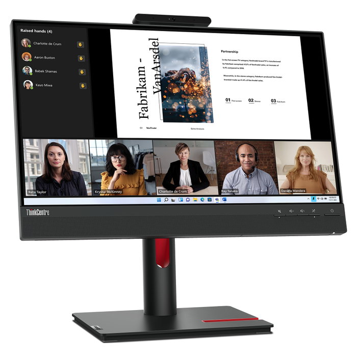 Lenovo ThinkCentre TIO-22 Gen5 Táctil Full HD IPS Lenovo ThinkCentre TIO-22 Gen5 Táctil Full HD IPS