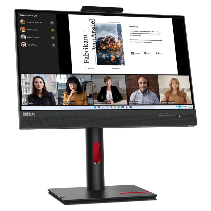 Lenovo ThinkCentre TIO-22 Gen5 Táctil Full HD IPS Lenovo ThinkCentre TIO-22 Gen5 Táctil Full HD IPS