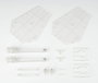 Bandai Tamashii Nations Tamashii Stage Caballete para Figuras Act.5 for Mechanics Clear 14 cm