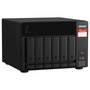 QNAP TVS-675-8G NAS de 6 bahías, Torre, Procesador ZhaoXin KaiXian KX-U6580 8 núcleos 2.5 GHz, 8 GB DDR4, 6x SATA, 2x M.2, 2x LAN 2.5GbE, QuTS hero
