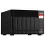 QNAP TVS-675-8G NAS de 6 bahías, Torre, Procesador ZhaoXin KaiXian KX-U6580 8 núcleos 2.5 GHz, 8 GB DDR4, 6x SATA, 2x M.2, 2x LAN 2.5GbE, QuTS hero