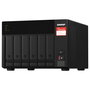 QNAP TVS-675-8G NAS de 6 bahías, Torre, Procesador ZhaoXin KaiXian KX-U6580 8 núcleos 2.5 GHz, 8 GB DDR4, 6x SATA, 2x M.2, 2x LAN 2.5GbE, QuTS hero
