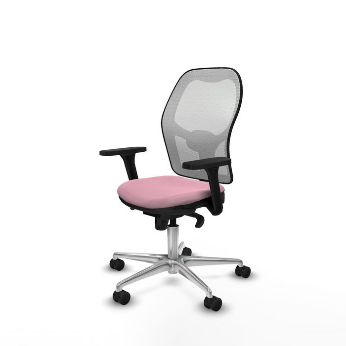 PIQUERAS Y CRESPO Silla de oficina Jorquera Rosa y Blanco PIQUERAS Y CRESPO Silla de oficina Jorquera Rosa y Blanco