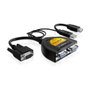 DeLOCK 61968 Divisor de datos VGA de 2 puertos 450 MHz