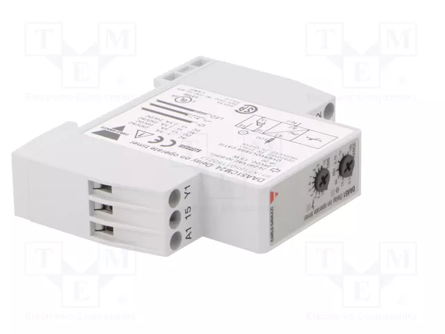 CARLO GAVAZZI DAA51CM24 Relé de tiempo SPDT 24VDC CARLO GAVAZZI DAA51CM24 Relé de tiempo SPDT 24VDC