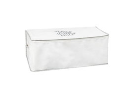Aberto Design Cesta de Fieltro ALS-04195 Blanca 65x45x24 cm