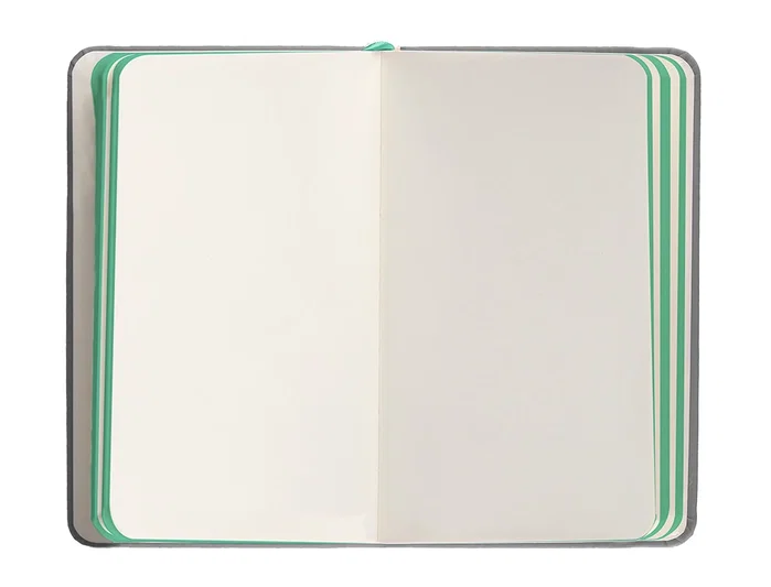 Antartik Cuaderno Tapa Dura A6 100 Hojas Lisas Gris y Turquesa 80gr FSC Antartik Cuaderno Tapa Dura A6 100 Hojas Lisas Gris y Turquesa 80gr FSC