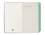 Antartik Cuaderno Tapa Dura A6 100 Hojas Lisas Gris y Turquesa 80gr FSC