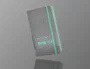 Antartik Cuaderno Tapa Dura A6 100 Hojas Lisas Gris y Turquesa 80gr FSC