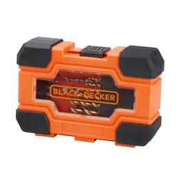 Set de brocas y puntas Black & Decker A7235-XJ Plástico 27 Piezas