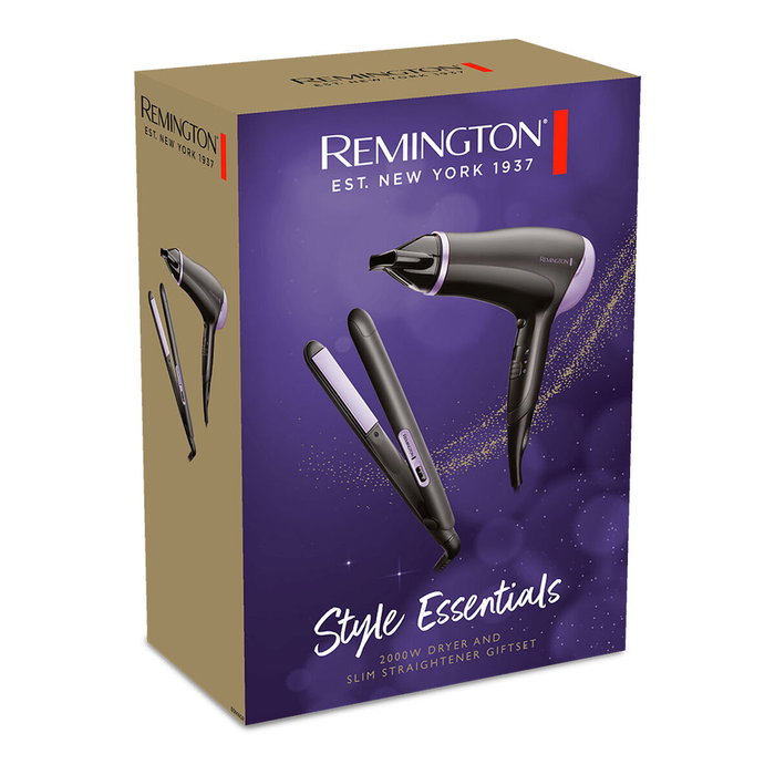 Remington Style Essentials Set de Secador y Plancha de Pelo
