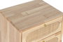 DKD Home Decor Cajonera Scandi Natural 3 Cajones 30 x 63 x 40 cm