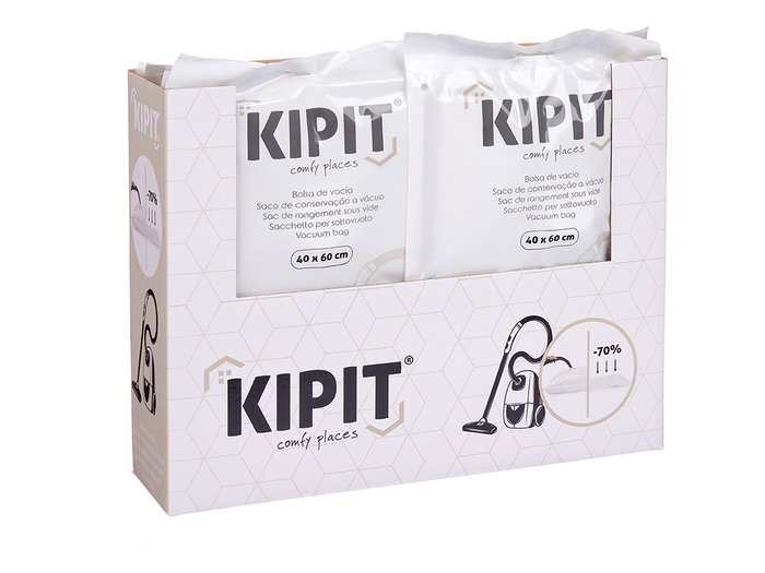 Kipit Bolsa De Vacio Transparente 40 x 60 cm (Set de 36)