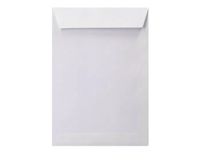 Liderpapel Bolsa N.15 Blanco B5 176x250 mm Tira de Silicona Caja 500 Unidades
