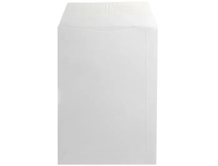 Liderpapel Bolsa N.15 Blanco B5 176x250 mm Tira de Silicona Caja 500 Unidades