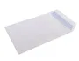 Liderpapel Bolsa N.15 Blanco B5 176x250 mm Tira de Silicona Caja 500 Unidades