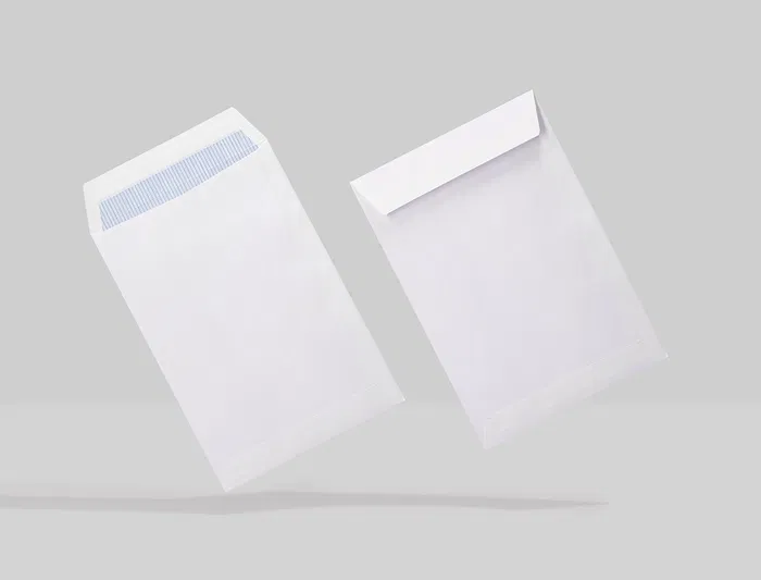 Liderpapel Bolsa N.15 Blanco B5 176x250 mm Tira de Silicona Caja 500 Unidades