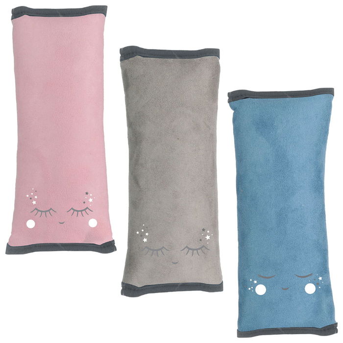 Tom et Zoe Cojín Protector Cinturón Coche para Niños - Protege el Cuello, Universal, Suave, Lavable