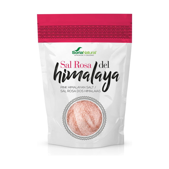 Soria Natural Sal Rosa del Himalaya 1 kg Soria Natural Sal Rosa del Himalaya 1 kg