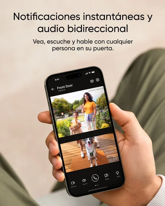 EUFY Video Doorbell E340 con Doble Cámara 2K Full HD EUFY Video Doorbell E340 con Doble Cámara 2K Full HD