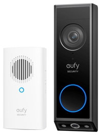 EUFY Video Doorbell E340 Doble Cámara 2K Full HD Negro
