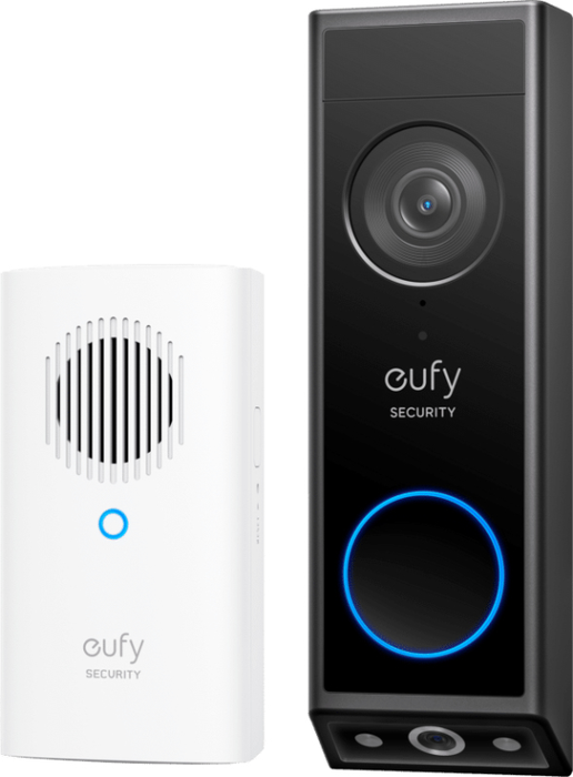 EUFY Video Doorbell E340 Timbre Inteligente con Cámara Doble, 2K Full HD, Visión Nocturna a Color, Control de Entregas, Con Cable o Batería, Almacenamiento Local Ampliable EUFY Video Doorbell E340 Timbre Inteligente con Cámara Doble, 2K Full HD, Visión Nocturna a Color, Control de Entregas, Con Cable o Batería, Almacenamiento Local Ampliable