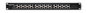 Qoltec 54478 Patch Panel para RACK de 12 puertos con POE, Negro