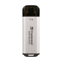 Transcend ESD300S 1 TB SSD Portátil USB Tipo C Plata