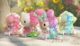 Mighty Jaxx Sanrio Floral Daydream Series Kandy Figura de Vinilo Blind Box Display (6 unidades)