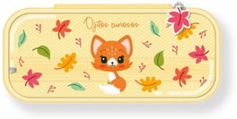 GRAFOPLAS DISEÑO Portatodo Rígido Zorrito 9x22x5cm