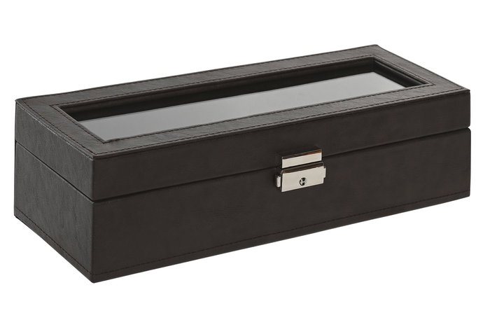 DKD Home Decor Joyero Tradicional Marron Oscuro Beige 10 x 8 x 30 cm DKD Home Decor Joyero Tradicional Marron Oscuro Beige 10 x 8 x 30 cm