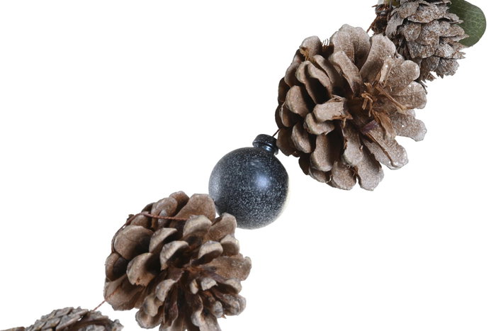 DKD Home Decor Guirnalda de Piñas Naturales Decape 7x7x150 cm