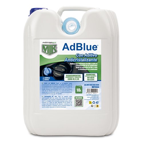 Abc ADBLUE SOLUCION ADITIVADO 10L CON CANULA CS1 MTK