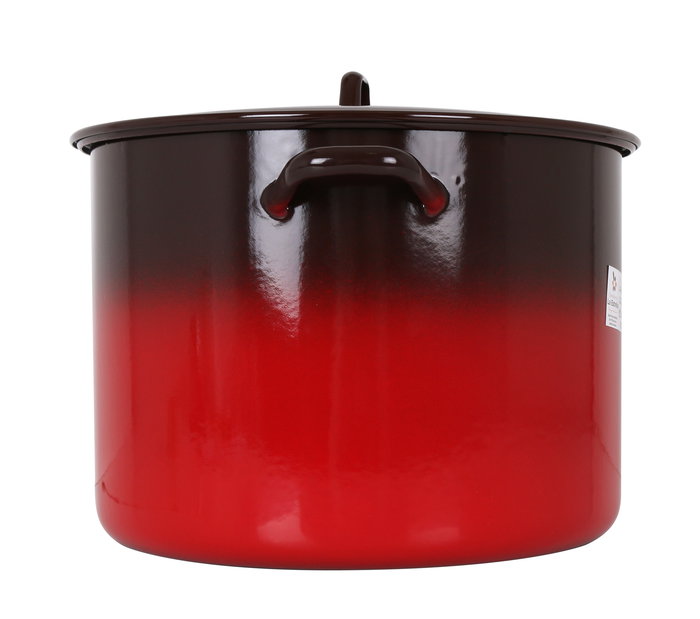 Fuego Olla Alta con Tapa 32 cm - 18 L Colección Fuego (2 Unidades) Fuego Olla Alta con Tapa 32 cm - 18 L Colección Fuego (2 Unidades)