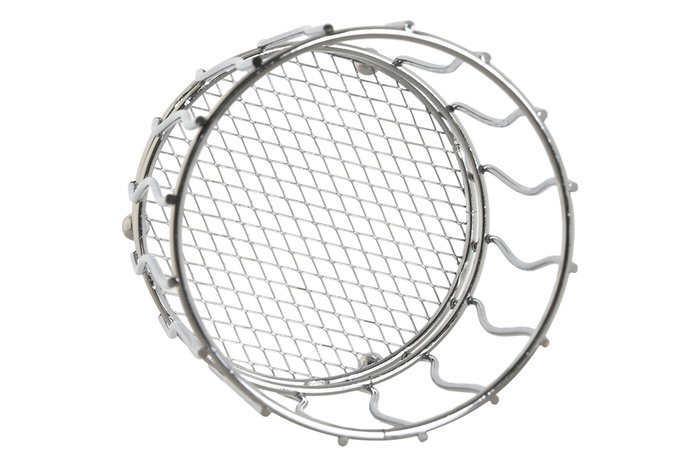 DKD Home Decor Cubertero de Metal Cromado Plateado
