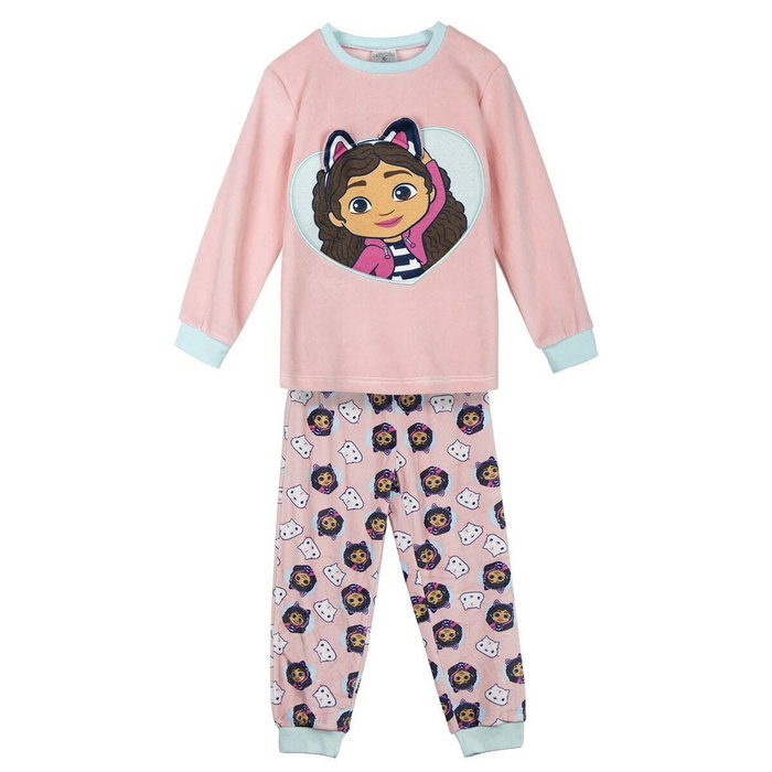 Cerdá Pijama Largo Coral Fleece Gabby's Dollhouse 2 Años Rosa Cerdá Pijama Largo Coral Fleece Gabby's Dollhouse 2 Años Rosa