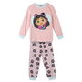 Cerdá Pijama Largo Coral Fleece Gabby's Dollhouse 2 Años Rosa