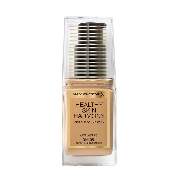 Max Factor Healthy Skin Harmony 75 Base Líquida - Dorado Max Factor Healthy Skin Harmony 75 Base Líquida - Dorado